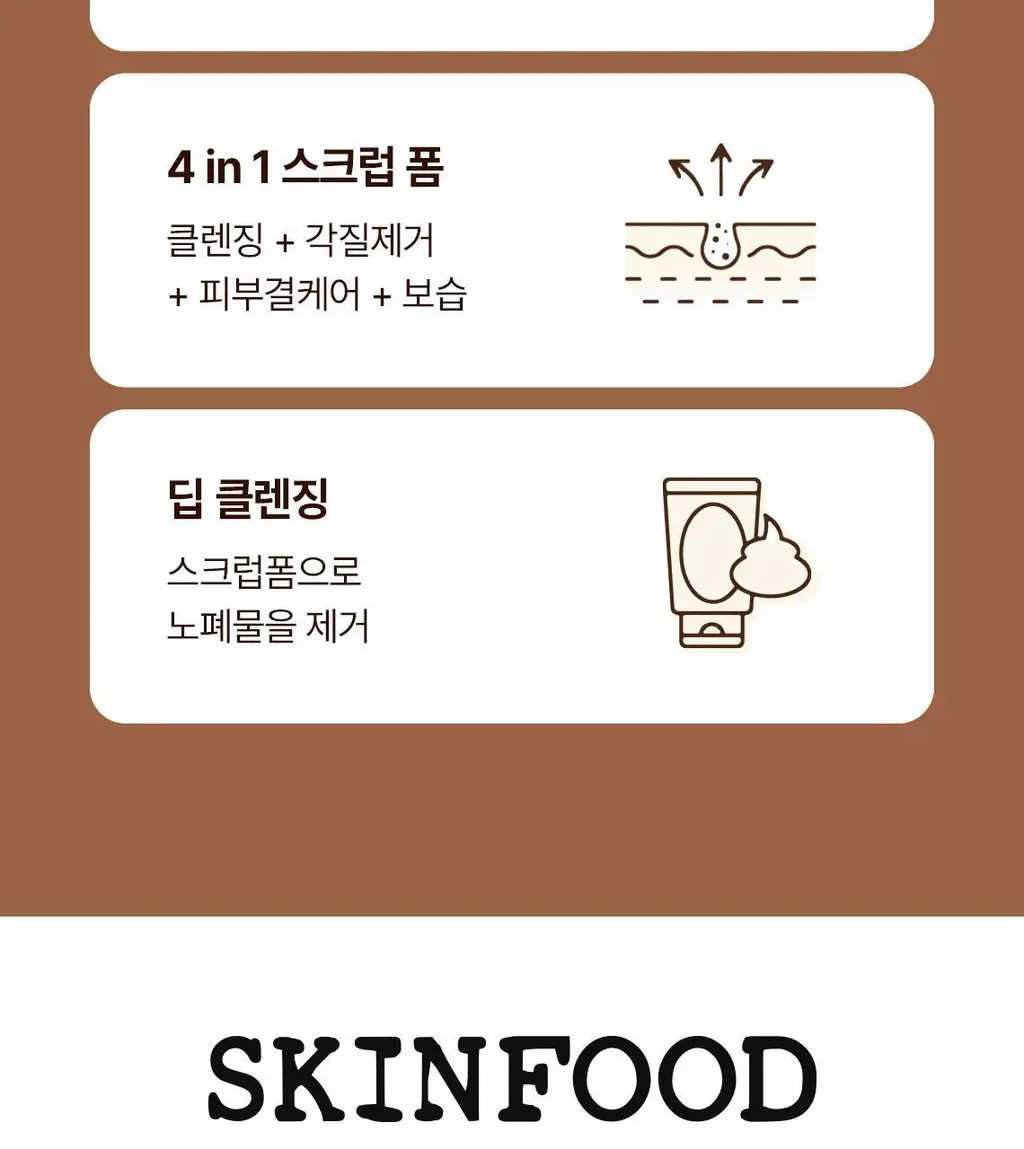 [1+1/단독기획] 스킨푸드 블랙슈가 퍼펙트 스크럽 폼 더블기획 (180g+180g) 상세페이지 14